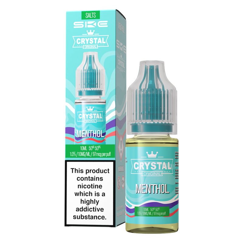 SKE Crystal Original MENTHOL Nic Salt 10ml-20mg